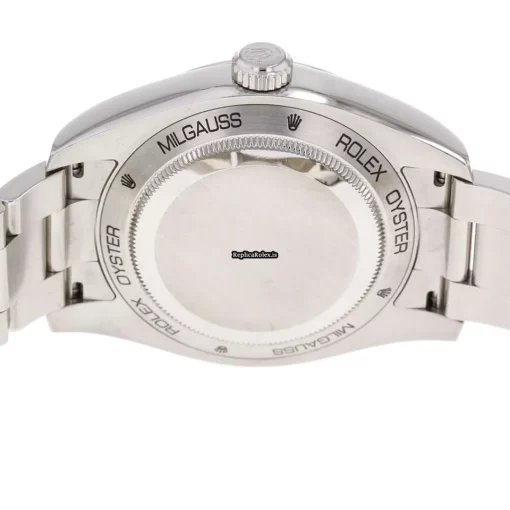 Awesome Replica Rolex Milgauss 116400gv Caliber 3131 Automatic Movement 40mm Steel Case Mens/unisex Watch - Image 5