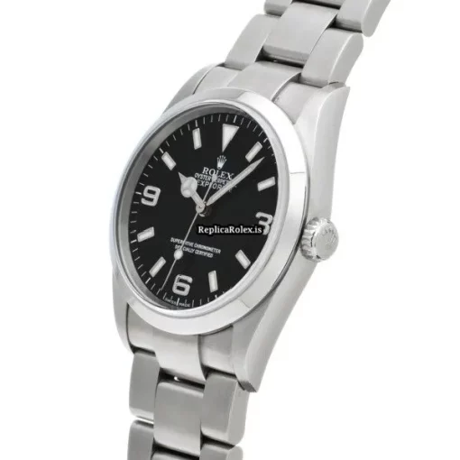 Superior Imitation Rolex Explorer 114270 Caliber 3130 Automatic Movement 36mm Steel Case Watch - Image 2
