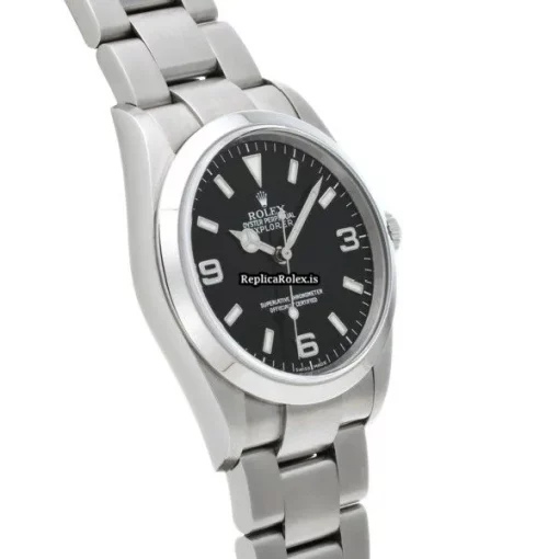 Superior Imitation Rolex Explorer 114270 Caliber 3130 Automatic Movement 36mm Steel Case Watch - Image 3
