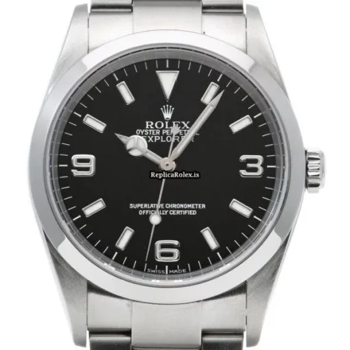 Superior Imitation Rolex Explorer 114270 Caliber 3130 Automatic Movement 36mm Steel Case Watch - Image 6