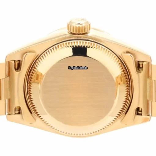 Excellent Knockoff Rolex Lady-datejust 69198zd Automatic Movement 26mm Yellow Gold Case Womens Watch - Image 7