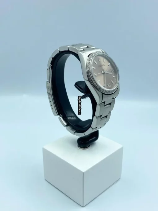 Epic Fake Rolex Oyster Perpetual 31 77080 Caliber 2230 Automatic Movement 31mm Steel Case Womens Watch - Image 2