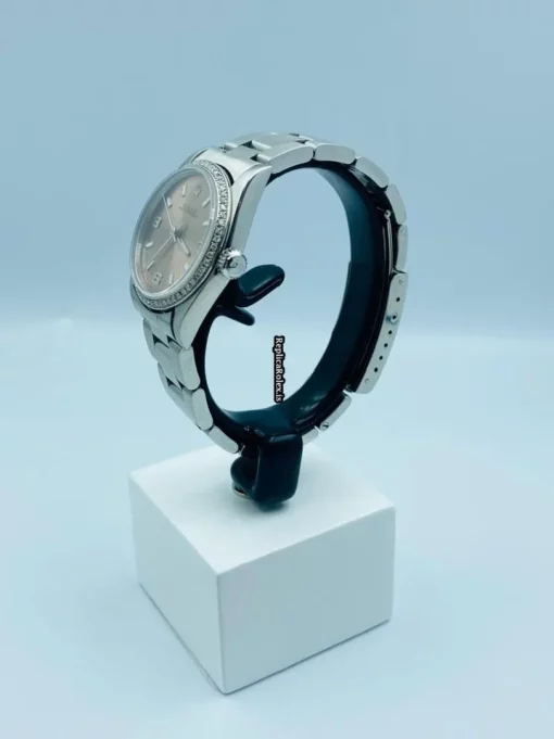 Epic Fake Rolex Oyster Perpetual 31 77080 Caliber 2230 Automatic Movement 31mm Steel Case Womens Watch - Image 5