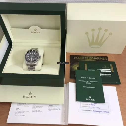 Marvellous Replica Rolex Submariner Date 116610ln Automatic Movement 40mm Steel Case Mens/unisex Watch - Image 9