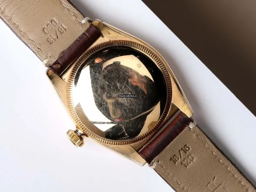 Popular Fake Rolex Bubble Back 3131 Automatic Movement 36mm Rose Gold Case Watch - Image 4