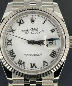 Perfect Replica Rolex Datejust 126234 Caliber 3235 Automatic Movement 36mm Steel Case Mens/unisex Watch
