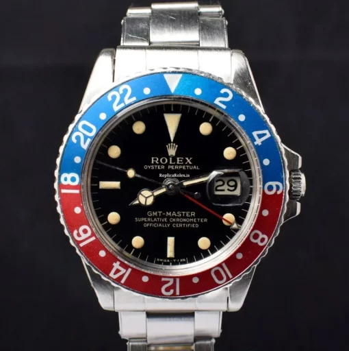 Awesome Replica Rolex Gmt-master 1675 Automatic Movement Steel Case Mens/unisex Watch - Image 2