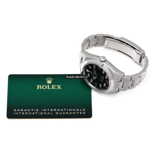 Lovely Fake Rolex Air King 116900 Caliber 3131 Automatic Movement 40mm Steel Case Watch - Image 5
