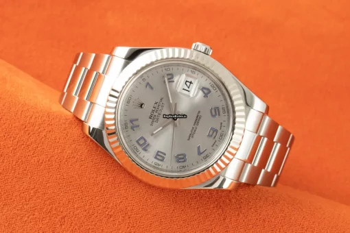 Inexpensive Replica Rolex Datejust II 116334 Caliber 3136 Automatic Movement 41mm Gold/steel Case Mens/unisex Watch - Image 2