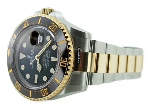 Special Replica Rolex Sea-dweller 126603 Caliber 3235 Automatic Movement 43mm Gold/steel Case Mens/unisex Watch - Image 3
