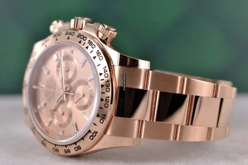 Nice Replica Rolex Daytona 116505 Caliber 4130 Automatic Movement 40mm Rose Gold Case Mens/unisex Watch - Image 3