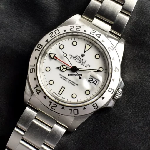 Well Made Replica Rolex Explorer II 16570 Automatic Movement Steel Case Mens/unisex Watch - Image 2