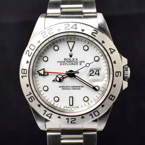 Well Made Replica Rolex Explorer II 16570 Automatic Movement Steel Case Mens/unisex Watch - Image 3