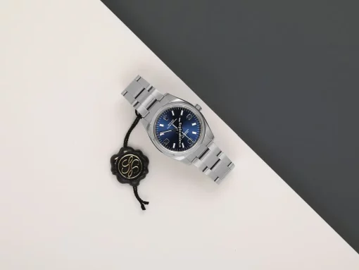 High Quality Fake Rolex Air King 114200 Automatic Movement 34mm Steel Case Watch - Image 2