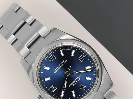 High Quality Fake Rolex Air King 114200 Automatic Movement 34mm Steel Case Watch - Image 4