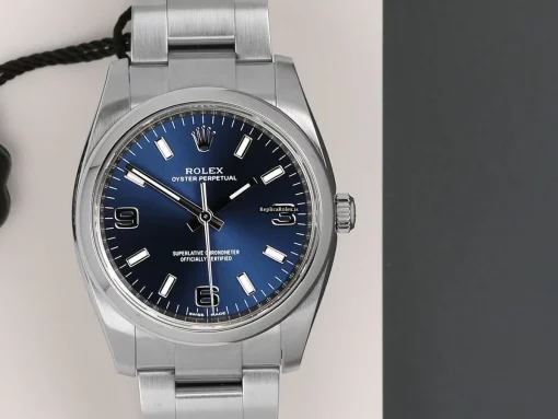 High Quality Fake Rolex Air King 114200 Automatic Movement 34mm Steel Case Watch - Image 5