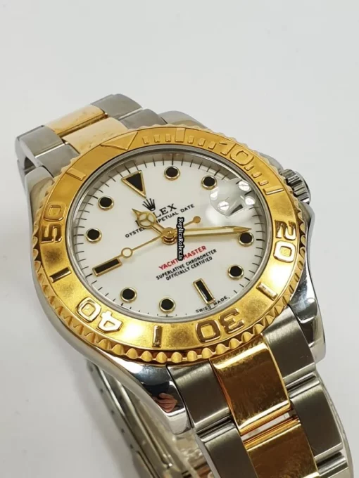 Special Replica Rolex Yacht-master 168623 Caliber 2235 Automatic Movement 35mm Gold/steel Case Mens/unisex Watch