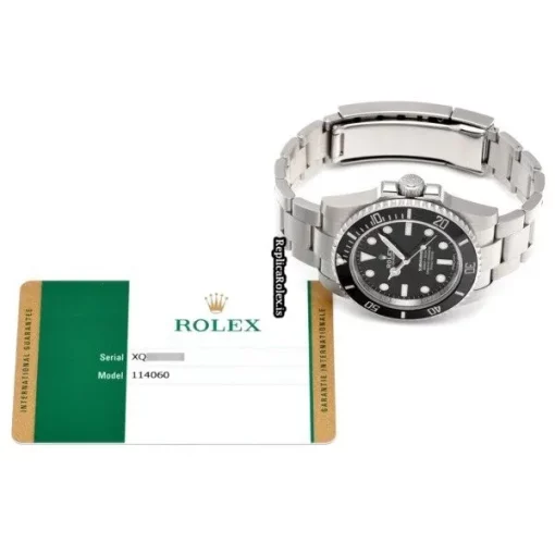 Marvellous Replica Rolex Submariner 114060 Caliber 3130 Automatic Movement 40mm Steel Case Watch - Image 5