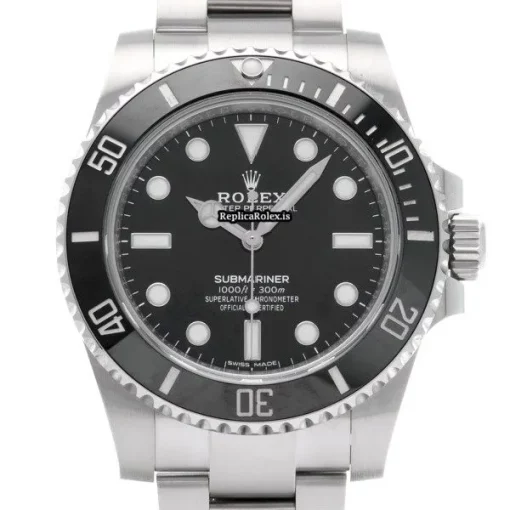 Marvellous Replica Rolex Submariner 114060 Caliber 3130 Automatic Movement 40mm Steel Case Watch - Image 6