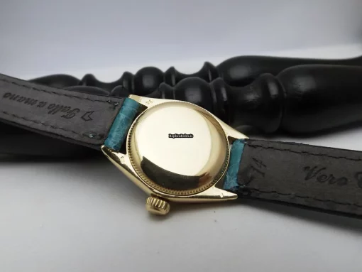 Fabulous Replica Rolex Oyster Perpetual 26 6719 Caliber 2030 Automatic Movement Yellow Gold Case Womens Watch - Image 11