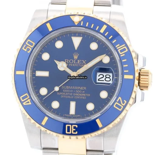 Wholesale Replica Rolex Submariner Date 116613lb Automatic Movement 40mm Gold/steel Case Mens/unisex Watch