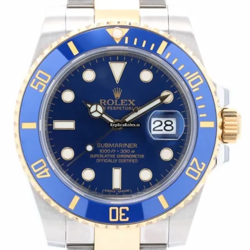 Wholesale Replica Rolex Submariner Date 116613lb Automatic Movement 40mm Gold/steel Case Mens/unisex Watch - Image 2