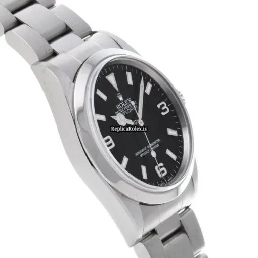 Excellent Fake Rolex Explorer 14270 Caliber 3000 Automatic Movement 36mm Steel Case Watch - Image 3