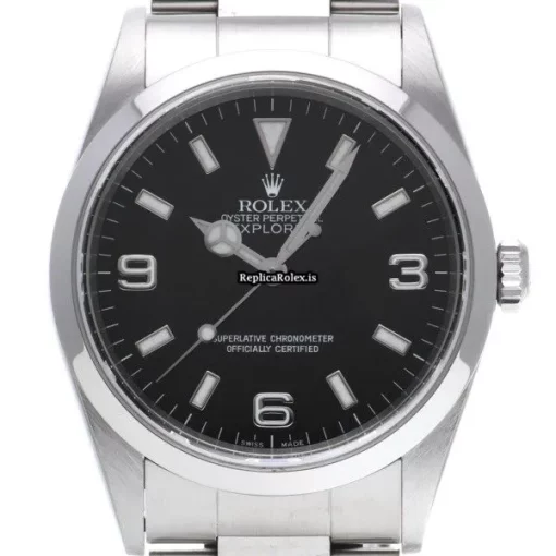 Excellent Fake Rolex Explorer 14270 Caliber 3000 Automatic Movement 36mm Steel Case Watch - Image 6