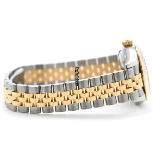 Luxury Fakes Rolex Lady-datejust 279173g Automatic Movement 28mm Gold/steel Case Womens Watch - Image 3