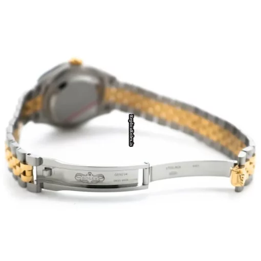 Luxury Fakes Rolex Lady-datejust 279173g Automatic Movement 28mm Gold/steel Case Womens Watch - Image 6