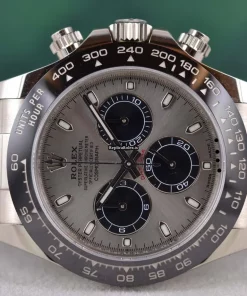 Superb Copies Rolex Daytona 116519ln Caliber 4130 Automatic Movement 40mm White Gold Case Mens/unisex Watch