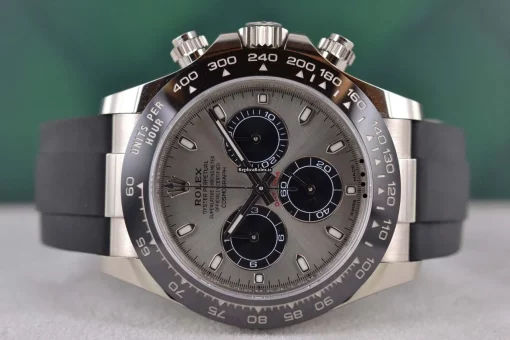 Superb Copies Rolex Daytona 116519ln Caliber 4130 Automatic Movement 40mm White Gold Case Mens/unisex Watch