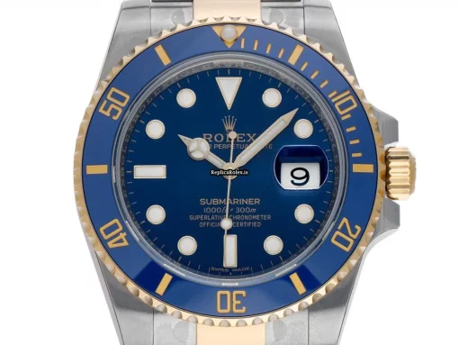 Perfect Replicas Rolex Submariner Date 116613lb Caliber 3135 Automatic Movement 40mm Gold/steel Case Mens/unisex Watch