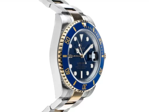 Perfect Replicas Rolex Submariner Date 116613lb Caliber 3135 Automatic Movement 40mm Gold/steel Case Mens/unisex Watch - Image 3