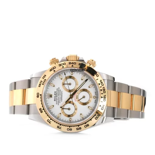 Inexpensive Replica Rolex Daytona 116503 Caliber 4130 Automatic Movement 40mm Gold/steel Case Mens/unisex Watch - Image 2