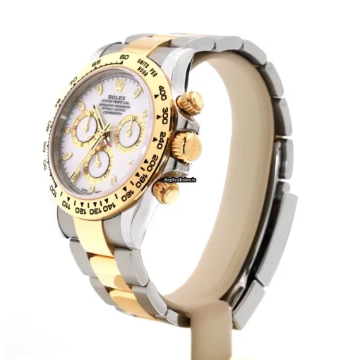 Inexpensive Replica Rolex Daytona 116503 Caliber 4130 Automatic Movement 40mm Gold/steel Case Mens/unisex Watch - Image 3