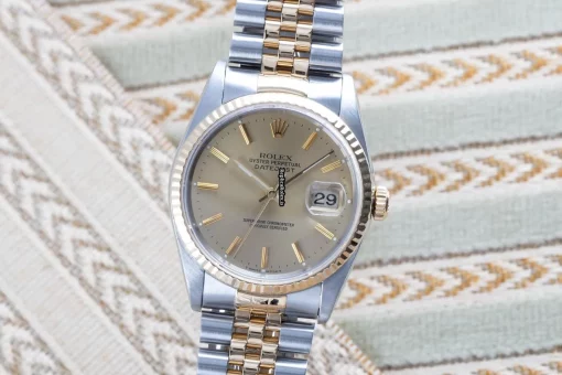 Distinctive Clone Rolex Datejust 16233 Caliber 3135 Automatic Movement 36mm Gold/steel Case Mens/unisex Watch