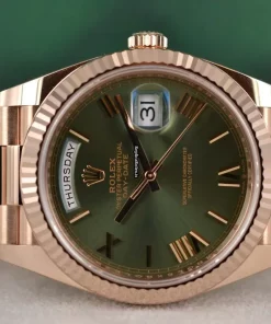 Good Replica Rolex Day-date 40 228235 Caliber 3255 Automatic Movement 40mm Rose Gold Case Mens/unisex Watch