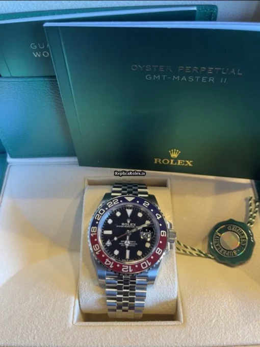 Amazing Copy Rolex Gmt-master II 126710blro Caliber 3285 Automatic Movement 40mm Steel Case Mens/unisex Watch - Image 3