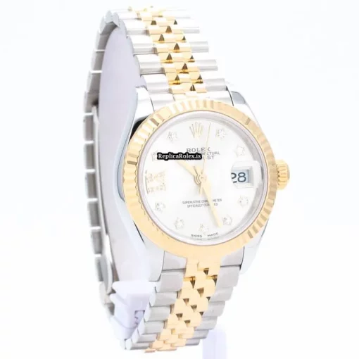 Unique Replica Rolex Lady-datejust 279173g Automatic Movement 28mm Gold/steel Case Womens Watch - Image 8