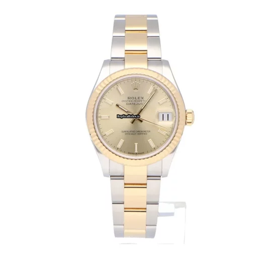 Awesome Replica Rolex Datejust 278273-0013 Automatic Movement 31mm Gold/steel Case Womens Watch