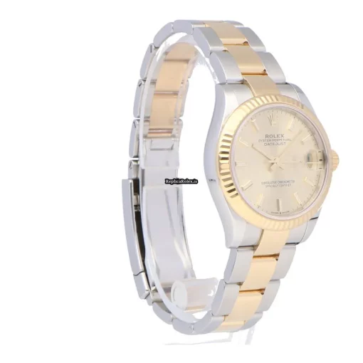 Awesome Replica Rolex Datejust 278273-0013 Automatic Movement 31mm Gold/steel Case Womens Watch - Image 8