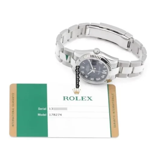 Well Made Imitation Rolex Lady-datejust 178274 Automatic Movement 31mm Steel Case Watch - Image 5