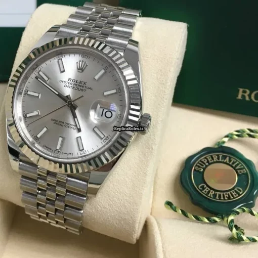 Fabulous Replica Rolex Datejust 126334 Caliber 3235 Automatic Movement 41mm Steel Case Mens/unisex Watch - Image 3