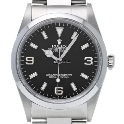Fabulous Replica Rolex Explorer 14270 Caliber 3000 Automatic Movement 36mm Steel Case Watch - Image 5