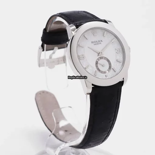 High Quality Replica Rolex Cellini Jun-40 Manual Winding Movement 35mm Watch - Image 6