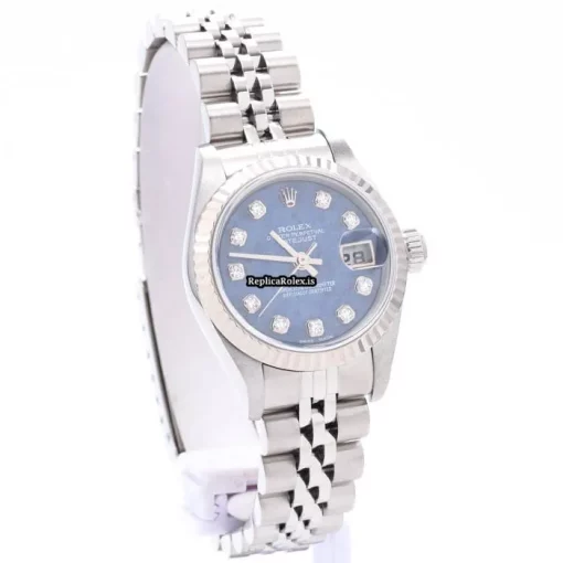 Excellent Replica Rolex Lady-datejust 79174g Automatic Movement 26mm Gold/steel Case Womens Watch - Image 8