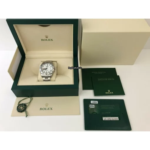 Discount Replica Rolex Explorer II 216570-0001 Automatic Movement 42mm Steel Case Mens/unisex Watch - Image 9