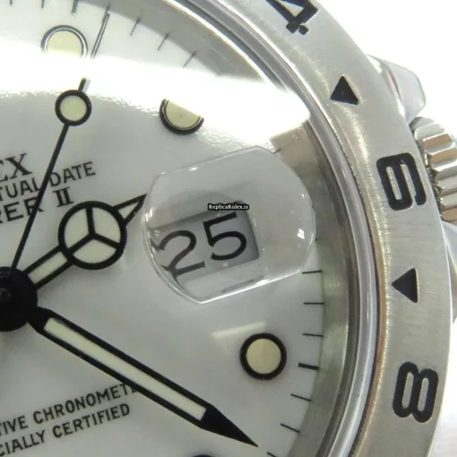 Distinctive Fake Rolex Explorer II 16550 Caliber 3085 Automatic Movement 40mm Steel Case Mens/unisex Watch - Image 6
