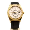 Swiss Replica Rolex Sky-dweller 326238 Caliber 9001 Automatic Movement 42mm Yellow Gold Case Mens/unisex Watch